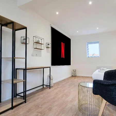 Ng Suitehome - Lille I Gare I Lorraine - Maison 2 - Balneo - Netflix - Wifi - Jardin